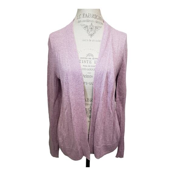 Old Navy Lilac Open Cardigan Long Sleeve Sweater | BNWT | Size Medium - Picture 1 of 8